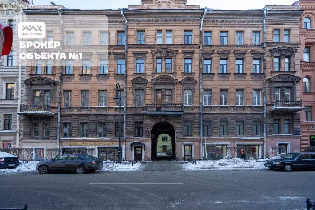 1-комнатная квартира: Санкт-Петербург, Пушкинская улица, 4 (46 м) - Фото 1