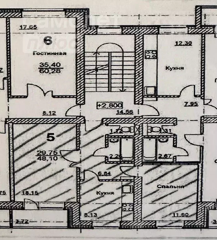 2-к кв. Московская область, Луховицы ул. Пушкина, 178Б (51.8 м) - Фото 1