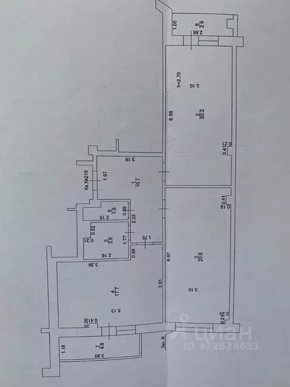 2-к кв. Саха (Якутия), Якутск ул. Петровского, 38 (16.0 м) - Фото 0