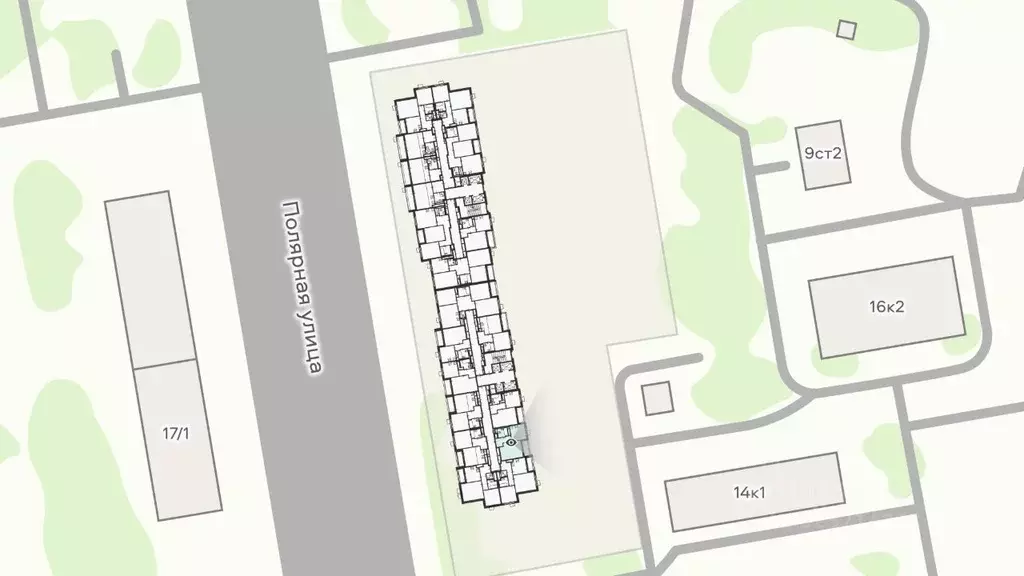 1-к кв. Москва Полярная ул., 16К1 (39.15 м) - Фото 1