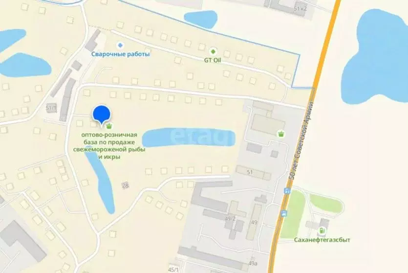 Участок в Саха (Якутия), Якутск Загородный кв-л, ул. Челюскина (4.5 ... - Фото 0