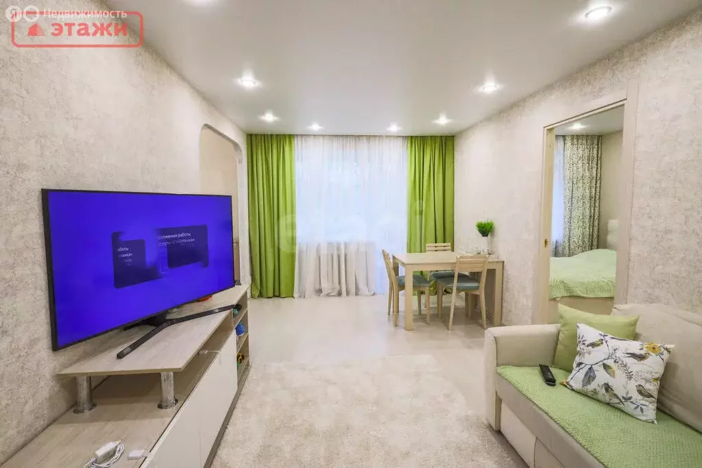 2-комнатная квартира: Петрозаводск, Октябрьский проспект, 27 (45.9 м) - Фото 2