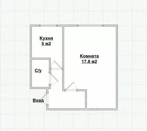 1-к кв. Самарская область, Самара Севастопольская ул., 39 (29.4 м) - Фото 1