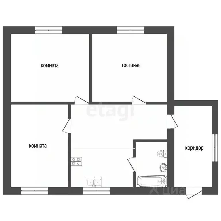 Дом в Ростовская область, Батайск Ставропольская ул. (75 м) - Фото 0