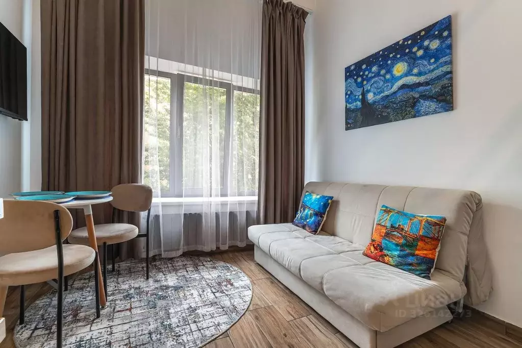 1-к кв. Москва Ленинградский просп., 33А (25.0 м) - Фото 1