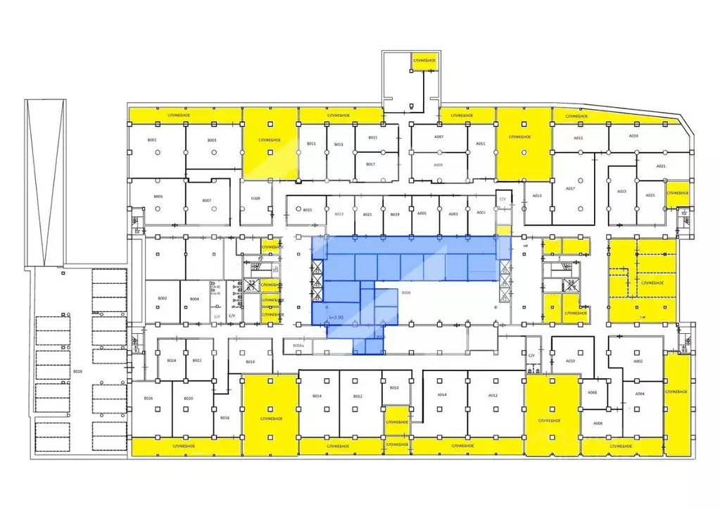 Помещение свободного назначения в Москва Варшавское ш., 1С1-2 (240 м) - Фото 2