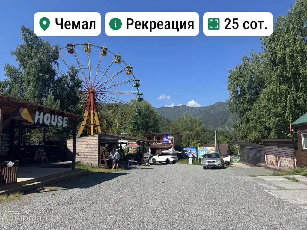 Участок в Алтай, Чемальский район, с. Чемал ул. Кедровая, 6Е (25.19 ... - Фото 1