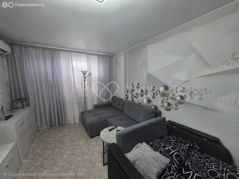 1-комнатная квартира: Волжский, улица имени Генерала Карбышева, 74 ... - Фото 1