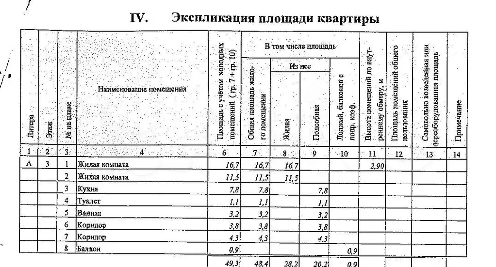 Комната 48,4 м в 2-к., 3/4 эт. - Фото 1