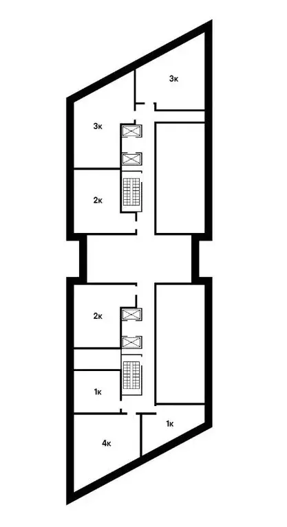 2-к кв. Воронежская область, Воронеж наб. Чуева, 7 (62.55 м) - Фото 1