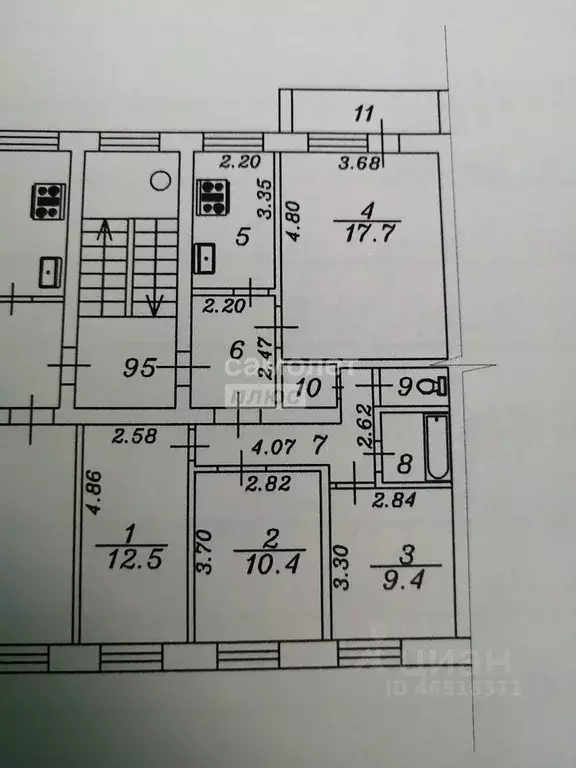 4-к кв. Тюменская область, Тюмень Северная ул., 6 (72.0 м) - Фото 1