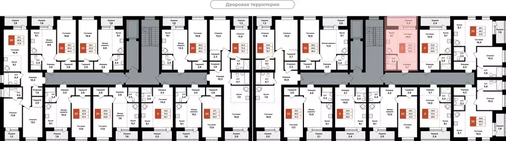 1-комнатная квартира: Уфа, улица Даяна Мурзина, 5/1 (29.6 м) - Фото 1