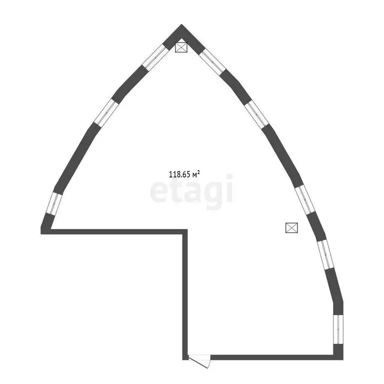 3-комнатная квартира: Тюмень, Профсоюзная улица, 56 (118.7 м) - Фото 1