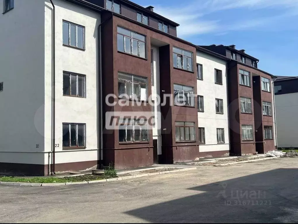 3-к кв. Кабардино-Балкария, Чегем ул. Имени М.В. Сижажева, 1Ак21 ... - Фото 1
