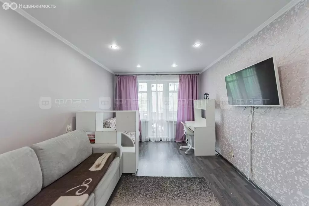 1-комнатная квартира: Казань, Волгоградская улица, 19 (34 м) - Фото 1
