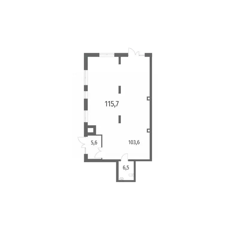 Помещение свободного назначения в Санкт-Петербург ул. Академика ... - Фото 2