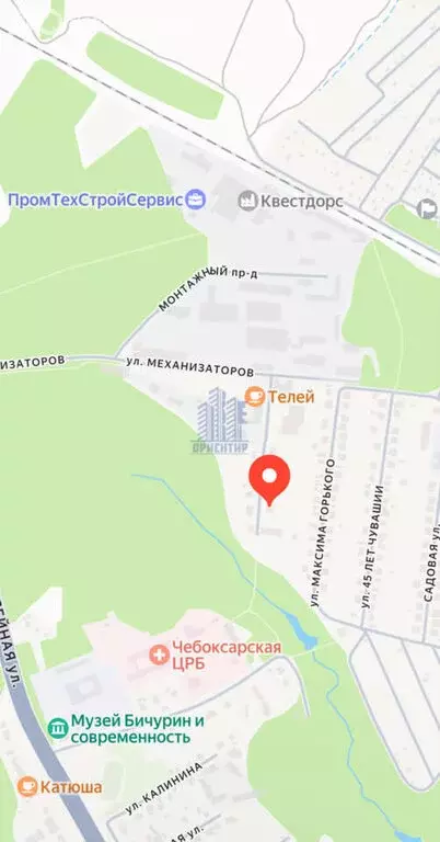 Участок в посёлок городского типа Кугеси, улица Механизаторов, 3 (12 ... - Фото 1