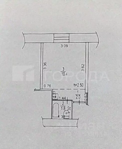 1-к кв. Алтайский край, Барнаул ул. Малахова, 173 (14.2 м) - Фото 1
