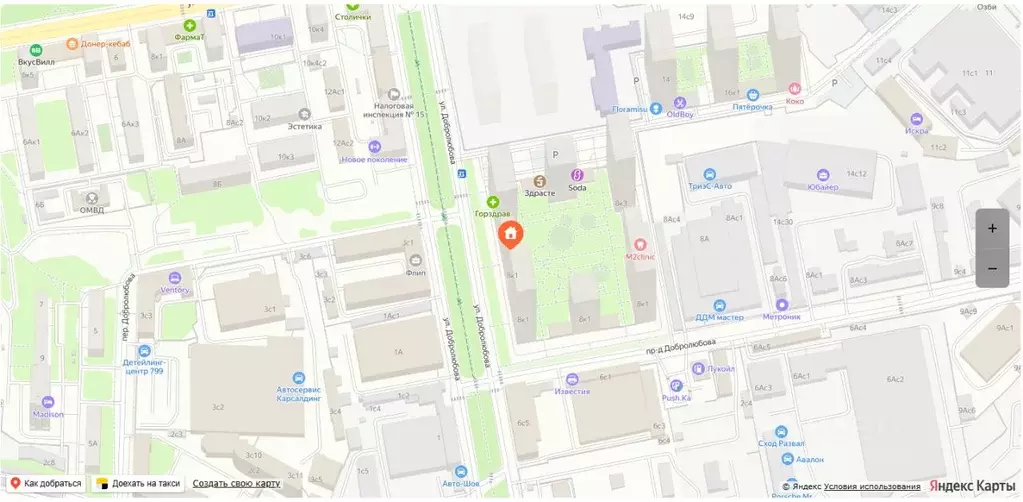 Торговая площадь в Москва ул. Добролюбова, 8к1 (125 м) - Фото 2