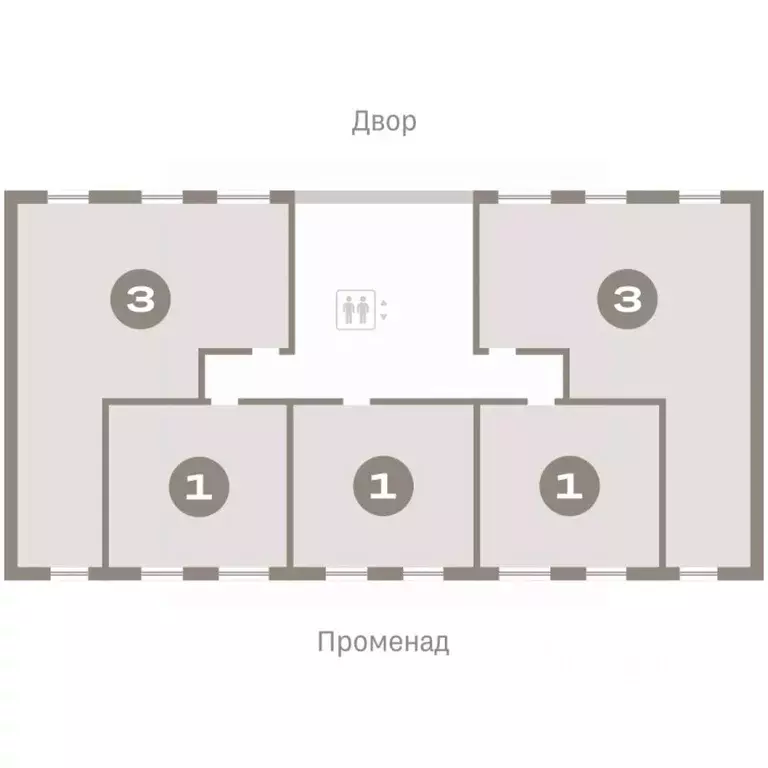 3-к кв. Омская область, Омск  (84.79 м) - Фото 2