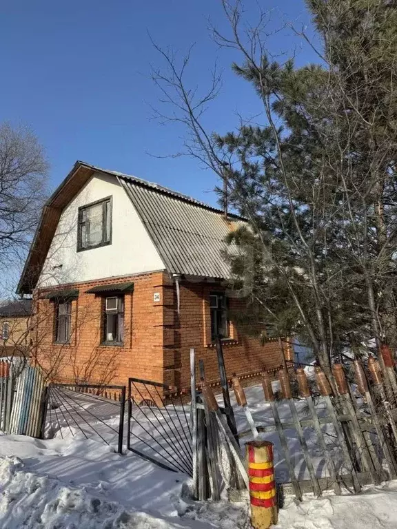 Дом в Хабаровский край, Хабаровск Строитель СНТ, ул. Колодезная, 34 ... - Фото 2