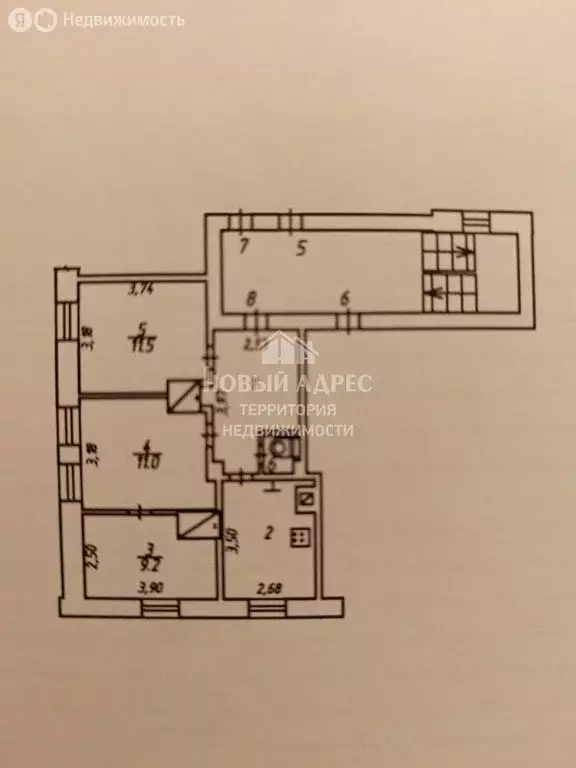 2-комнатная квартира: Калуга, улица Никитина, 70 (50.4 м) - Фото 1