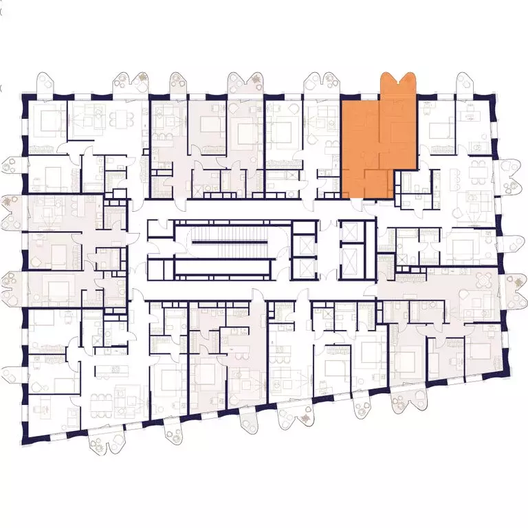 1-комнатная квартира: Москва, СВАО, район Ростокино, ЖК Союз, к1 (44.7 ... - Фото 1