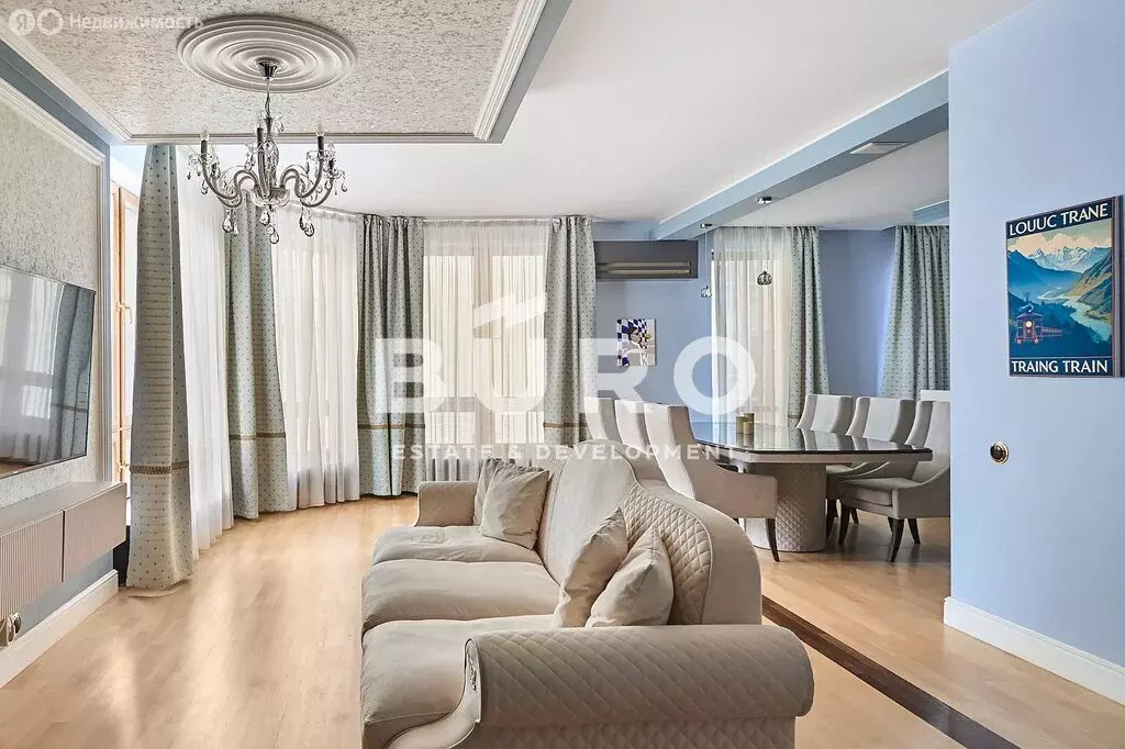 3-комнатная квартира: Москва, Страстной бульвар, 10к1 (135.7 м) - Фото 1