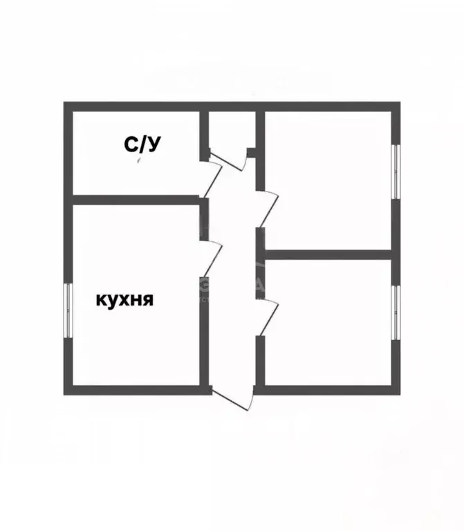 2-к кв. Брянская область, Фокино ул. Калинина, 2 (45.6 м) - Фото 2