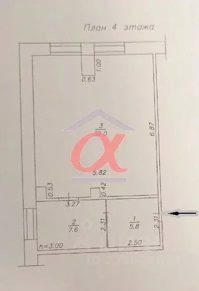 Офис в Кемеровская область, Кемерово Октябрьский просп., 4 (52 м) - Фото 1