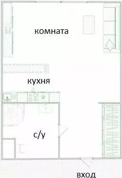 Квартира-студия: Балашиха, Реутовская улица, 21 (23.1 м) - Фото 0