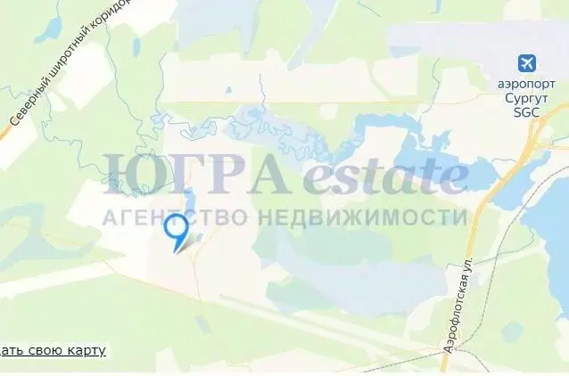 Участок в Ханты-Мансийский АО, Сургут Сосновый бор дачный ... - Фото 1