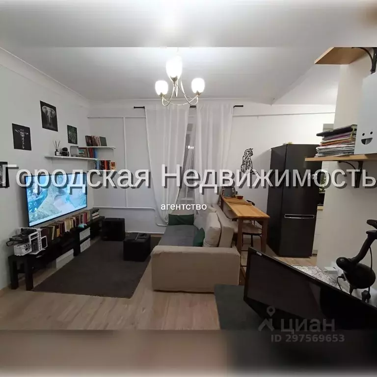 1-к кв. Томская область, Томск ул. Гагарина, 52 (35.0 м) - Фото 1