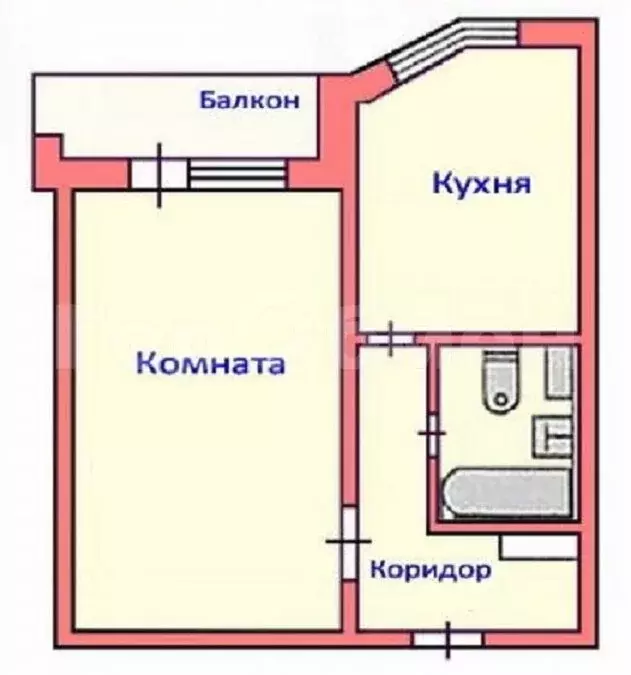 1-комнатная квартира: Москва, Полярная улица, 13к4 (38 м) - Фото 1