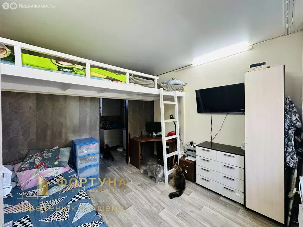 1-комнатная квартира: Бор, Профсоюзная улица, 2 (20 м) - Фото 1