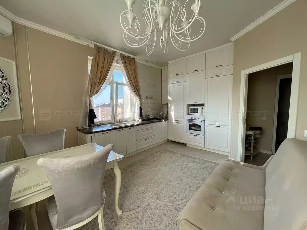 1-к кв. Татарстан, Казань ул. Фатыха Карима, 20 (57.0 м) - Фото 1