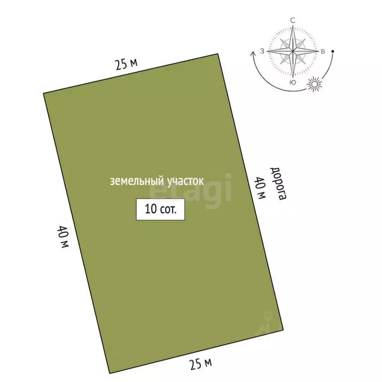 Участок в Крым, Ленинский район, Калиновское с/пос, Насыр урочище  ... - Фото 2