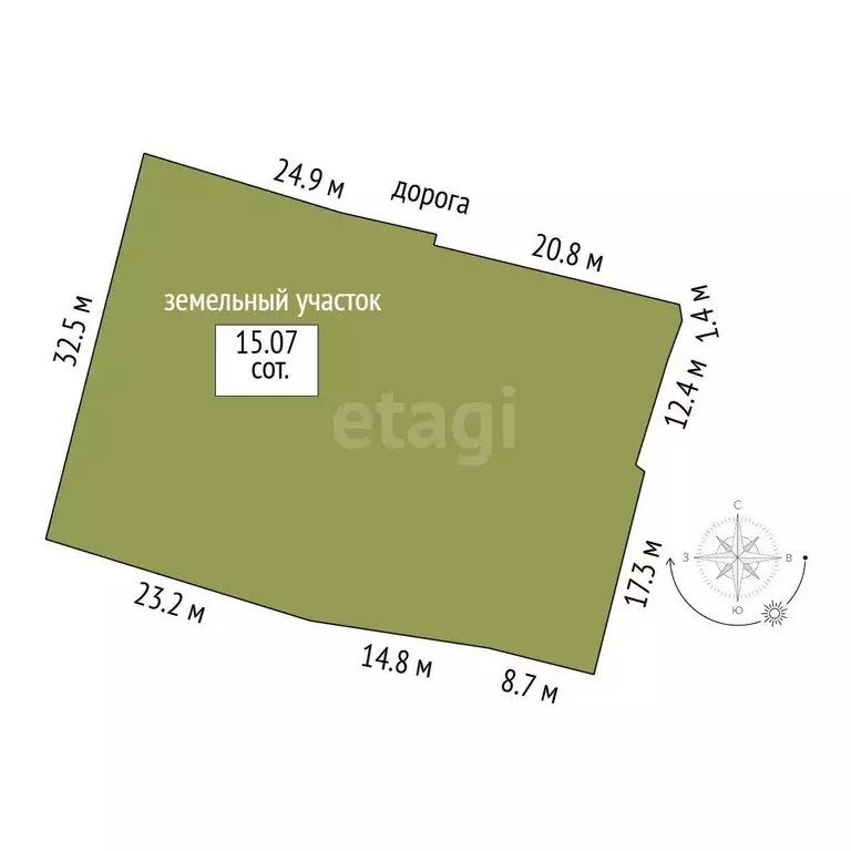 Дом, 42.8 м - Фото 1