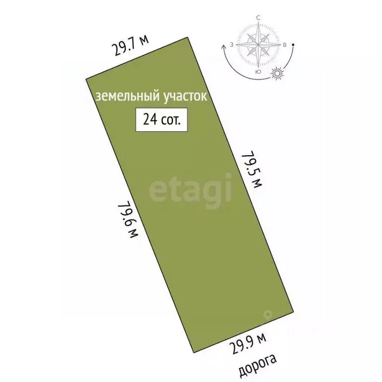 Участок в Ростовская область, Аксайский район, Щепкинское с/пос, пос. ... - Фото 2