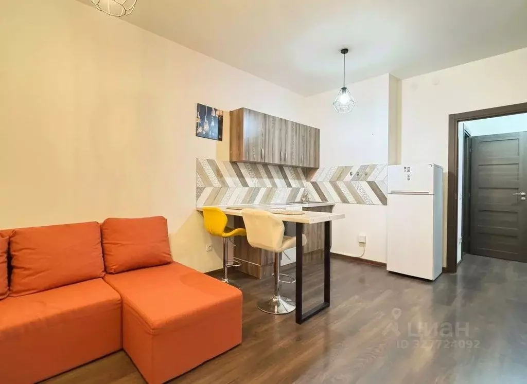 Студия Санкт-Петербург ул. Ультрамариновая, 10 (24.3 м) - Фото 1