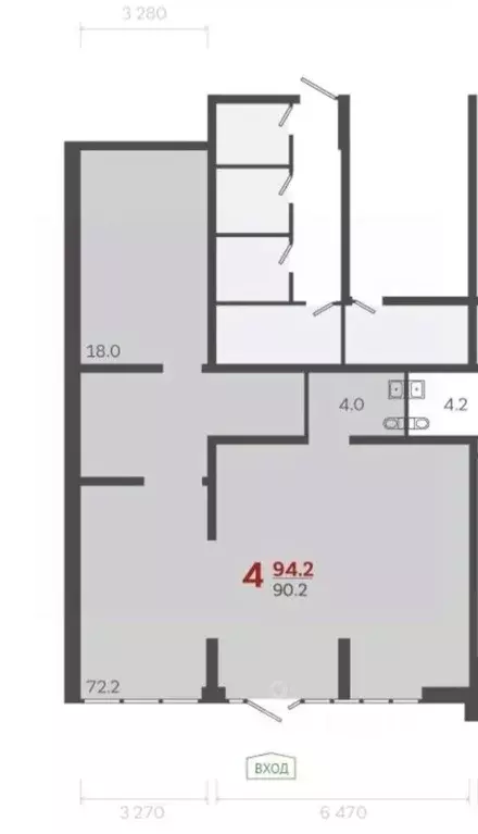 Торговая площадь в Краснодарский край, Краснодар Колхозная ул., 5/2к4 ... - Фото 2