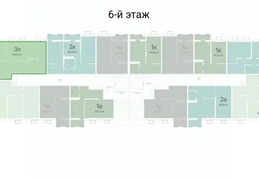 3-к кв. Воронежская область, с. Новая Усмань ул. Ленина, 312А (66.0 м) - Фото 1