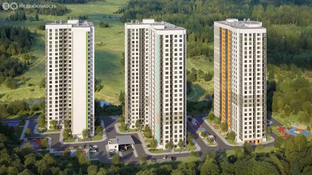 1-комнатная квартира: Красногорск, микрорайон Изумрудные Холмы, к20 ... - Фото 2