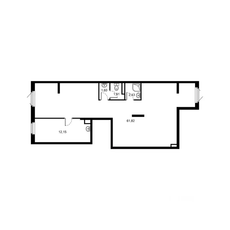 Помещение свободного назначения в Санкт-Петербург пос. Шушары, просп. ... - Фото 1