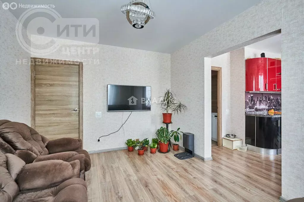 3-комнатная квартира: посёлок Отрадное, бульвар 70 лет Победы, 3 (90.1 ... - Фото 2