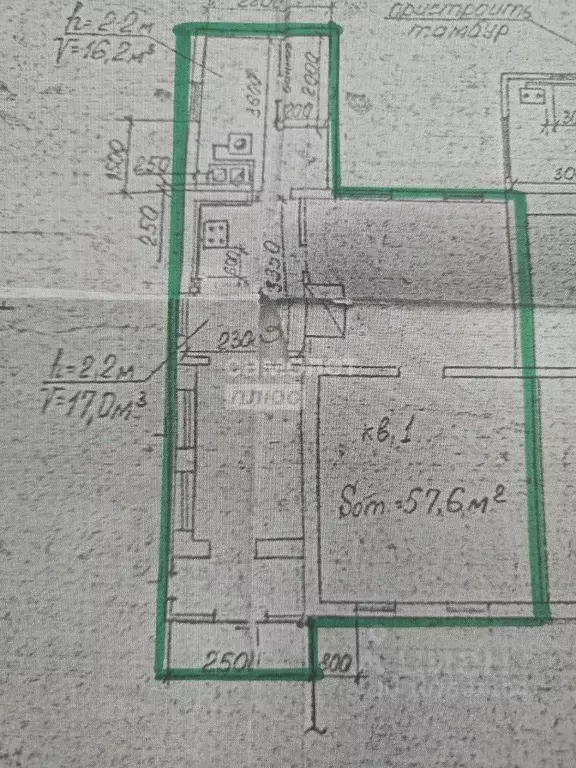 Дом в Липецкая область, Грязи пл. Красная (60 м) - Фото 2