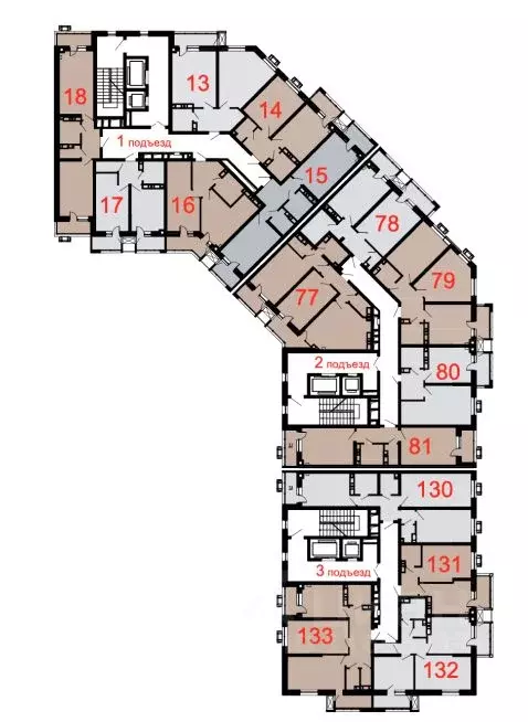 2-к кв. Ставропольский край, Пятигорск Скачки мкр,  (68.55 м) - Фото 2