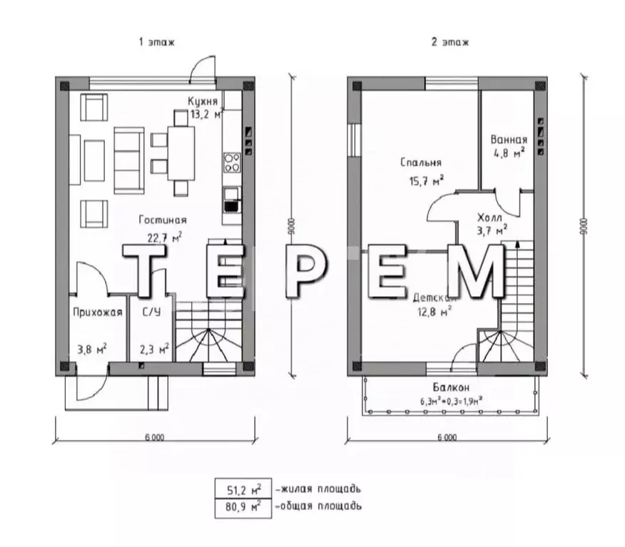 Таунхаус в Краснодарский край, Горячий Ключ ул. Пушкина (81 м) - Фото 2