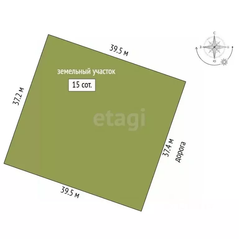 Участок в Башкортостан, Гафурийский район, Красноусольский сельсовет, ... - Фото 2