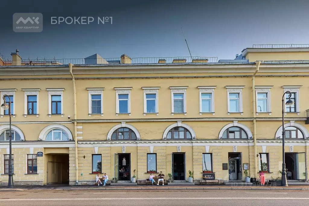 3-к кв. Санкт-Петербург наб. Макарова, 14 (133.0 м) - Фото 1
